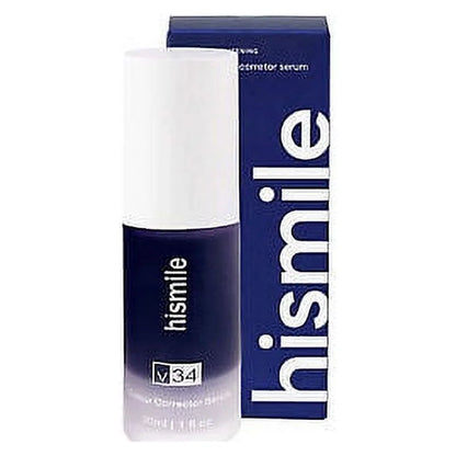 HISMILE V34 Teeth Removing Deep Smoke Stains Gingiva Protection Purple Orthopedic Toothpaste, Purple Teeth Whitening Toothpaste Kit